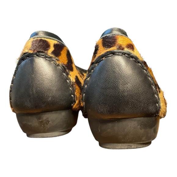 Stuart Weitzman Leopard Pony Hair Jewel Embellished Loafers | Size 11 $370 - Picture 4 of 7